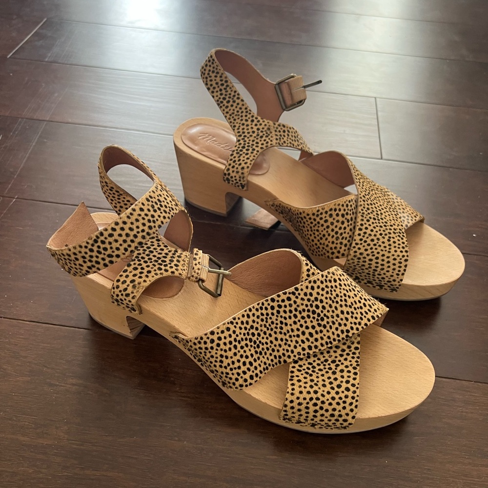 Madewell Cheetah Heels